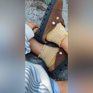 New Birkenstock Papillio chunky Boston clog